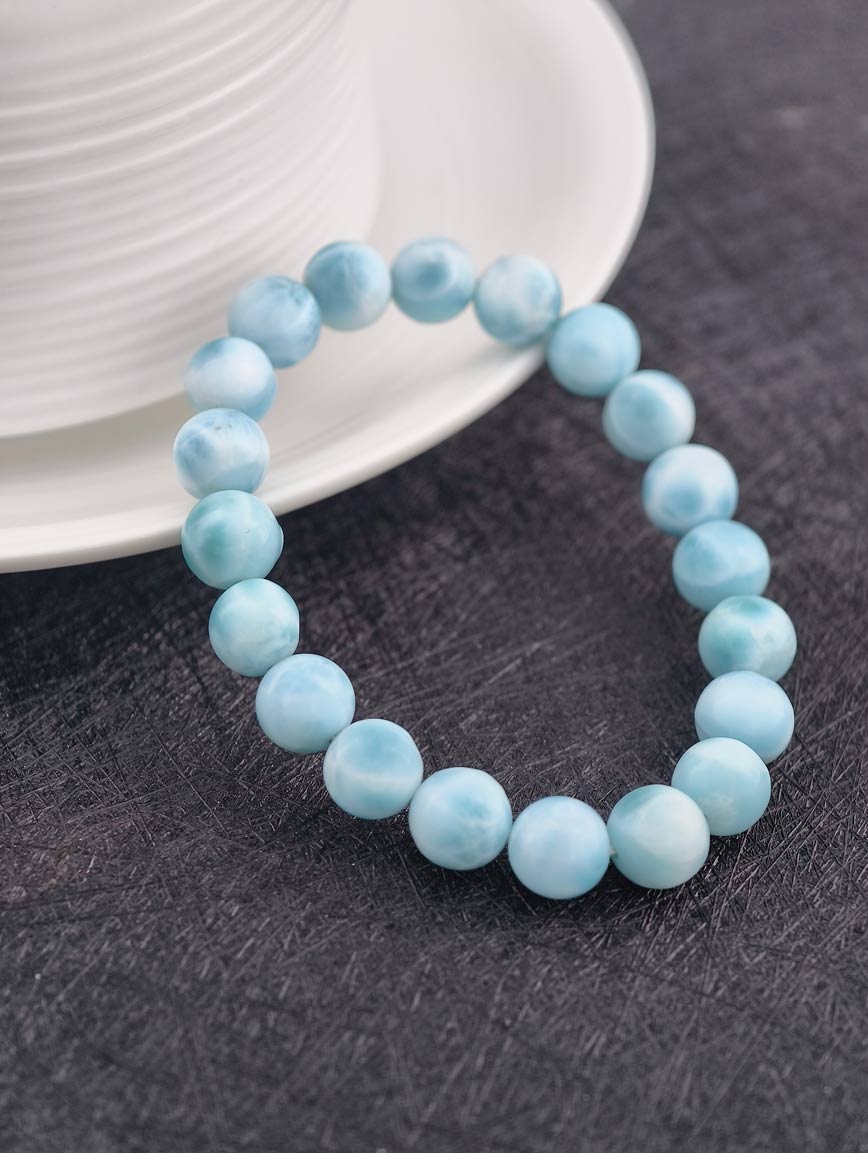Natural Larimar Bracelet