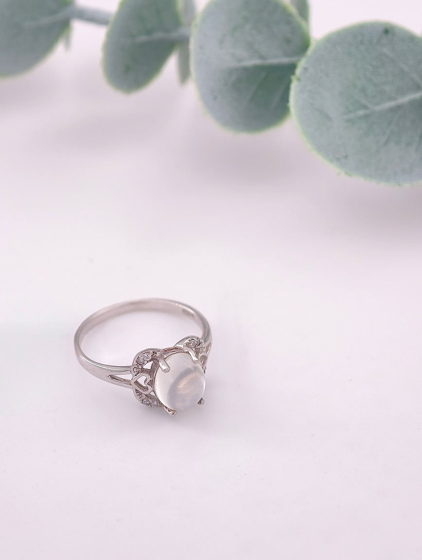 Natural Moonstone Ring