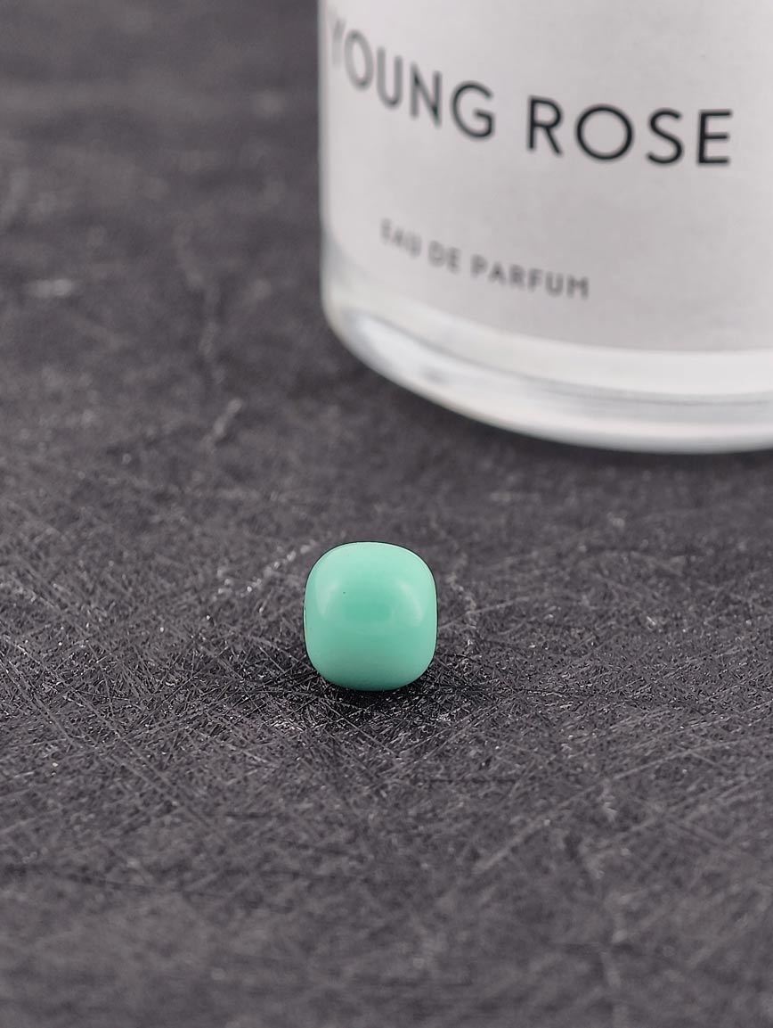 Turquoise Vintage Drum Bead DIY Accessory