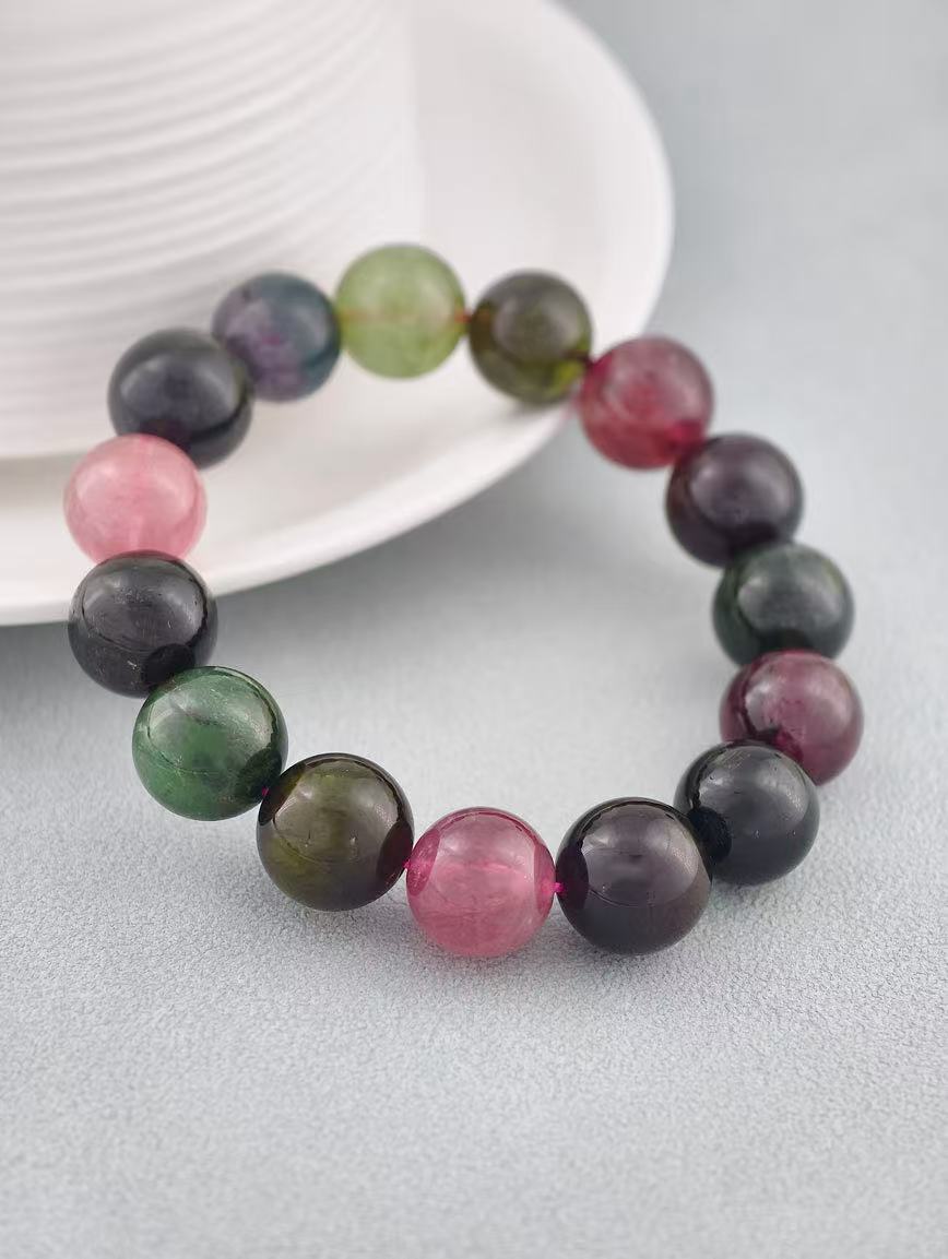 Collectible Rainbow Tourmaline Energy Bracelet