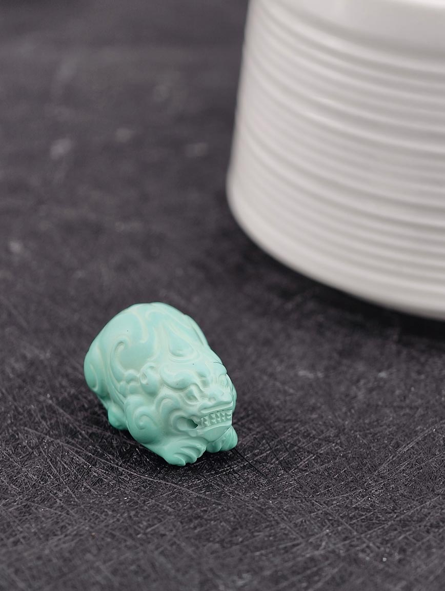 Natural Turquoise Pi Xiu DIY Accessory