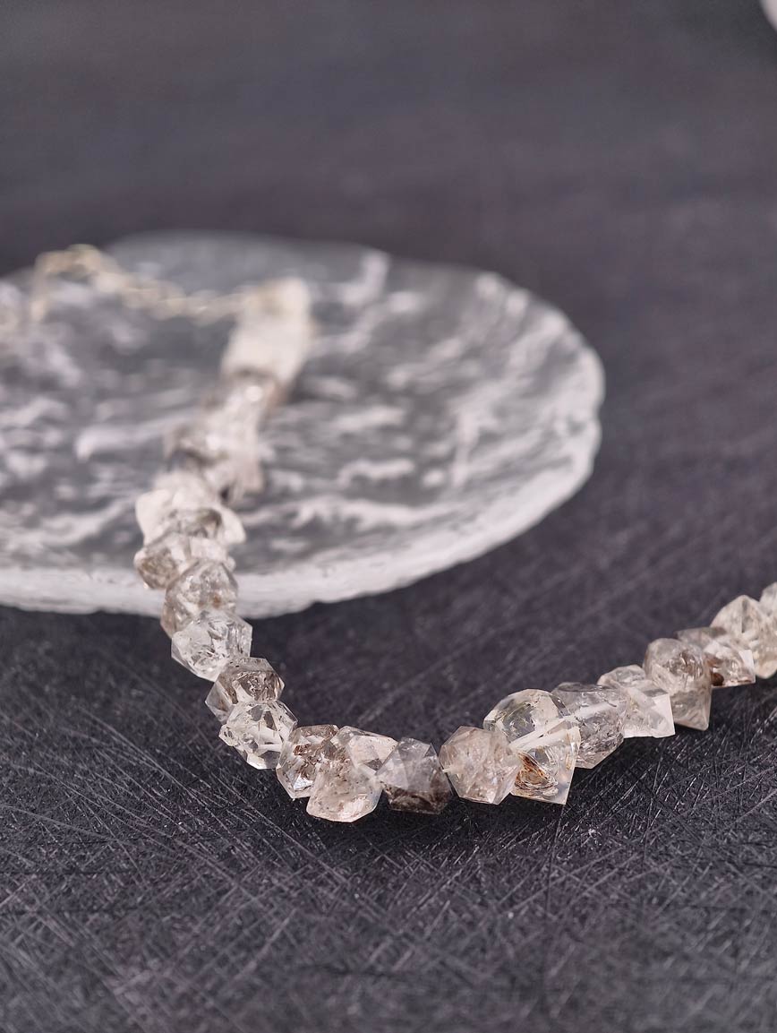 Natural Herkimer Diamond Bracelet