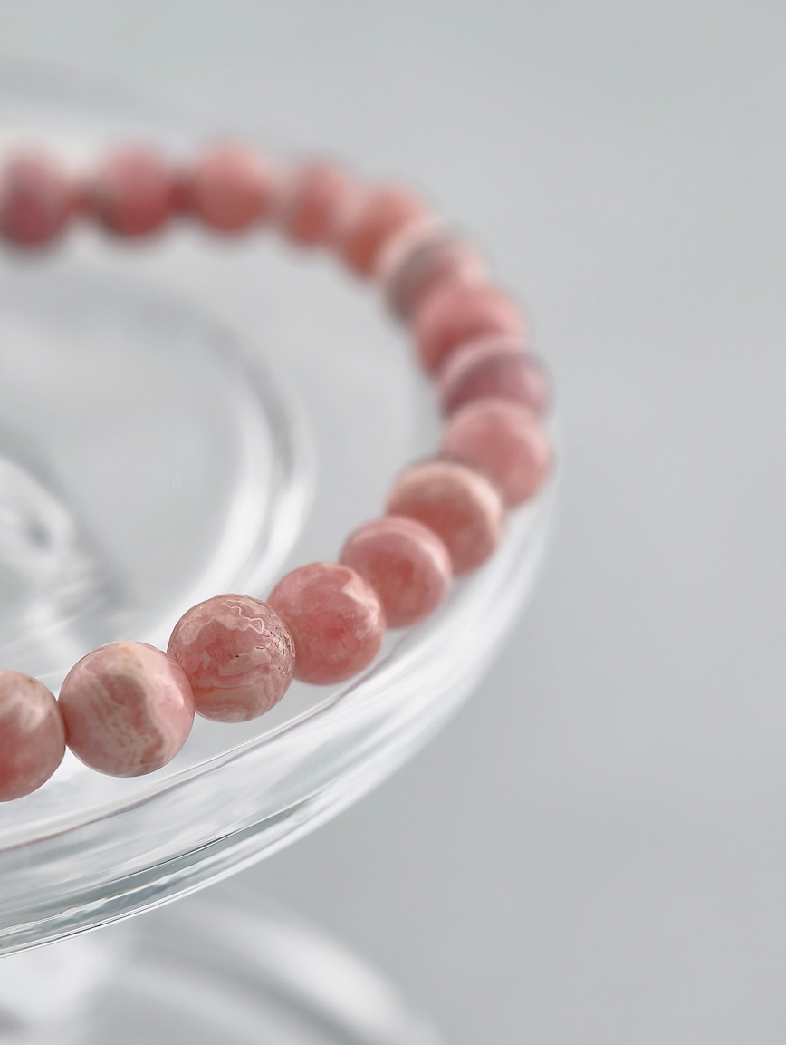 Natural Rhodochrosite Bracelet
