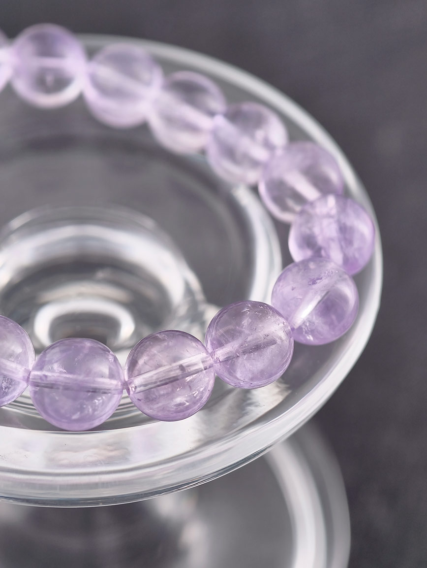 Natural Lavender Amethyst Bracelet