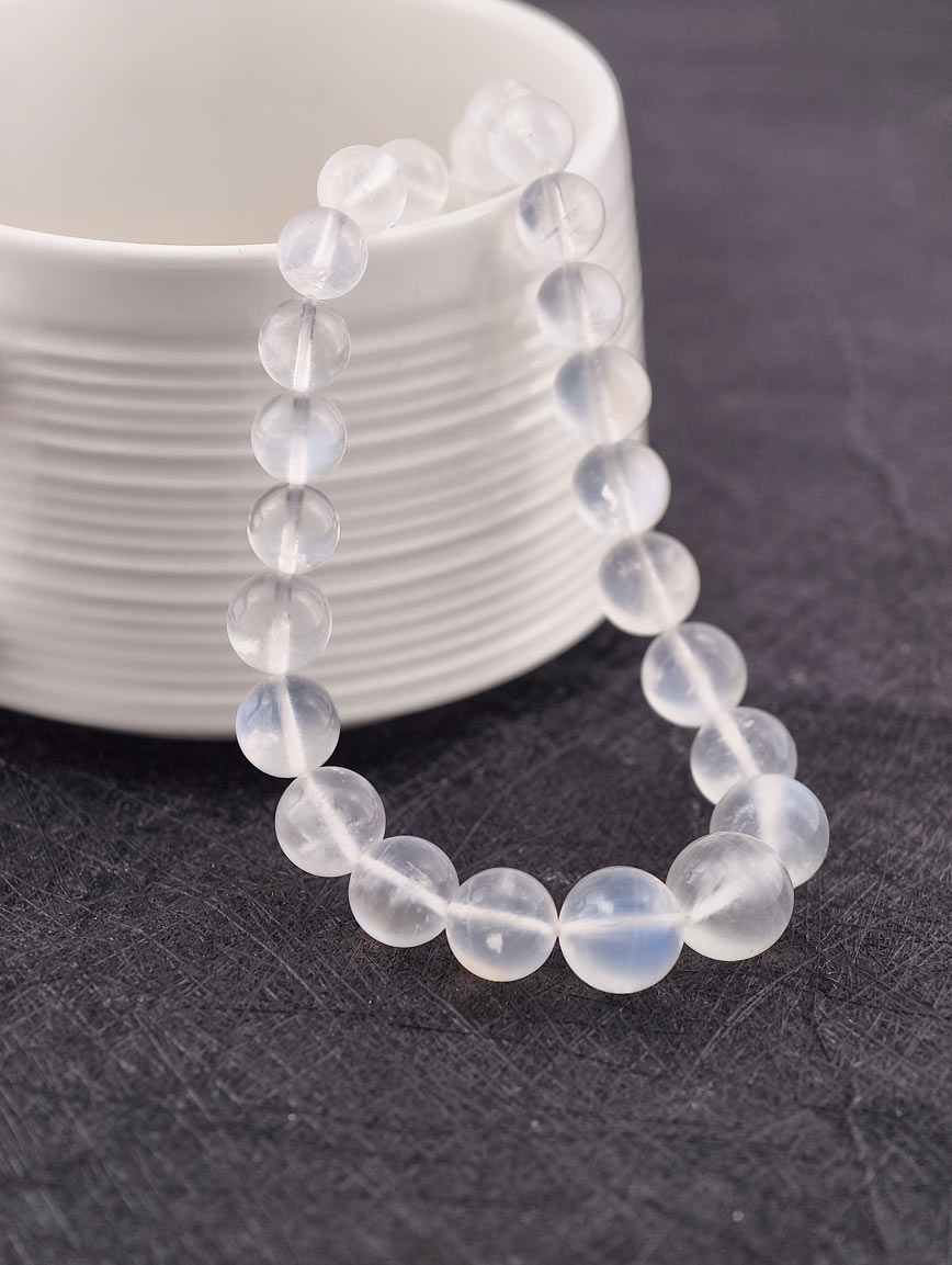 Natural Blue Moonstone Necklace