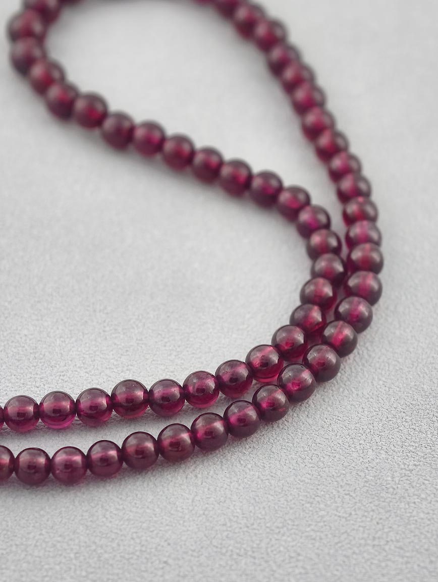 Natural Garnet Necklace