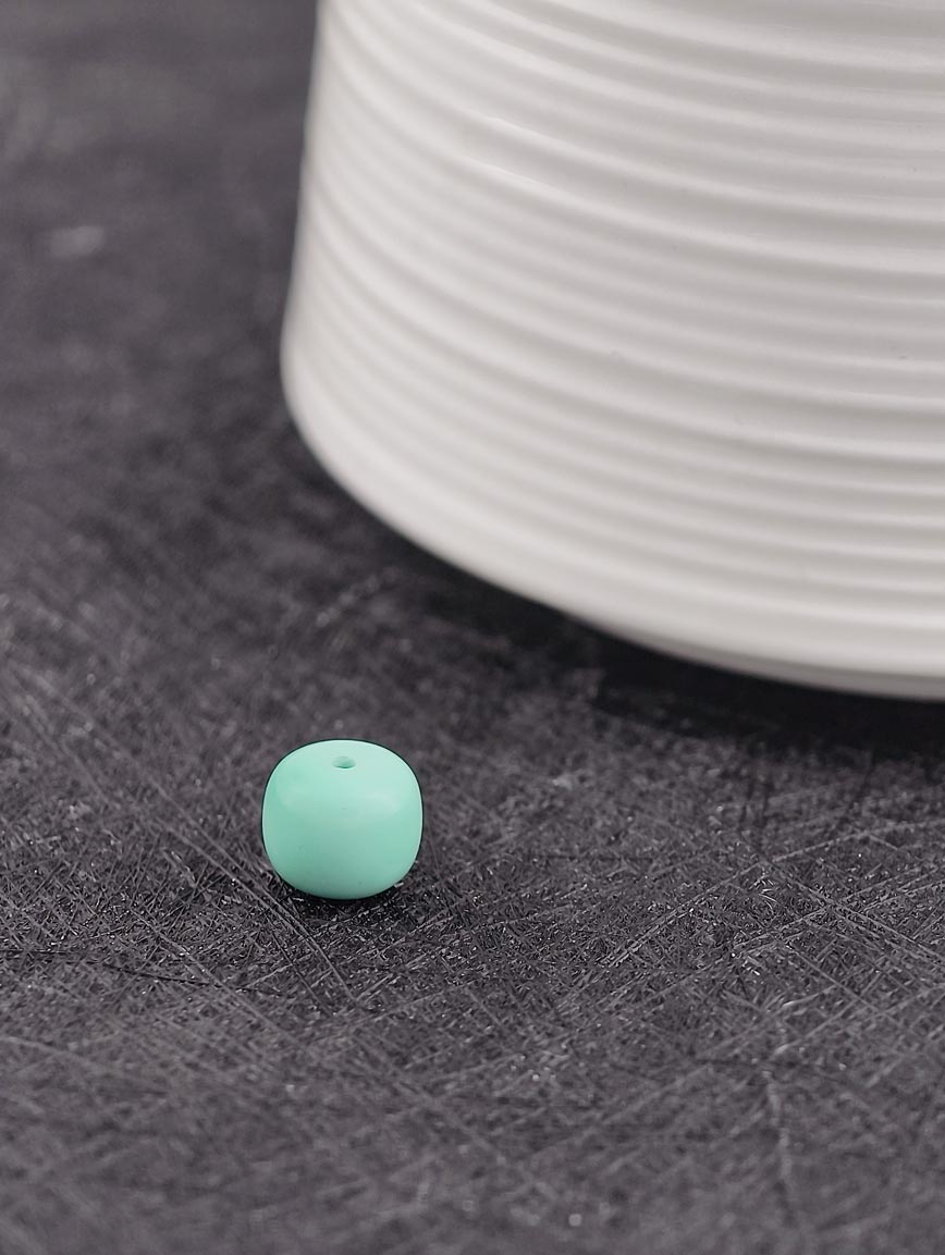 Natural Turquoise Vintage Drum Bead DIY Accessory