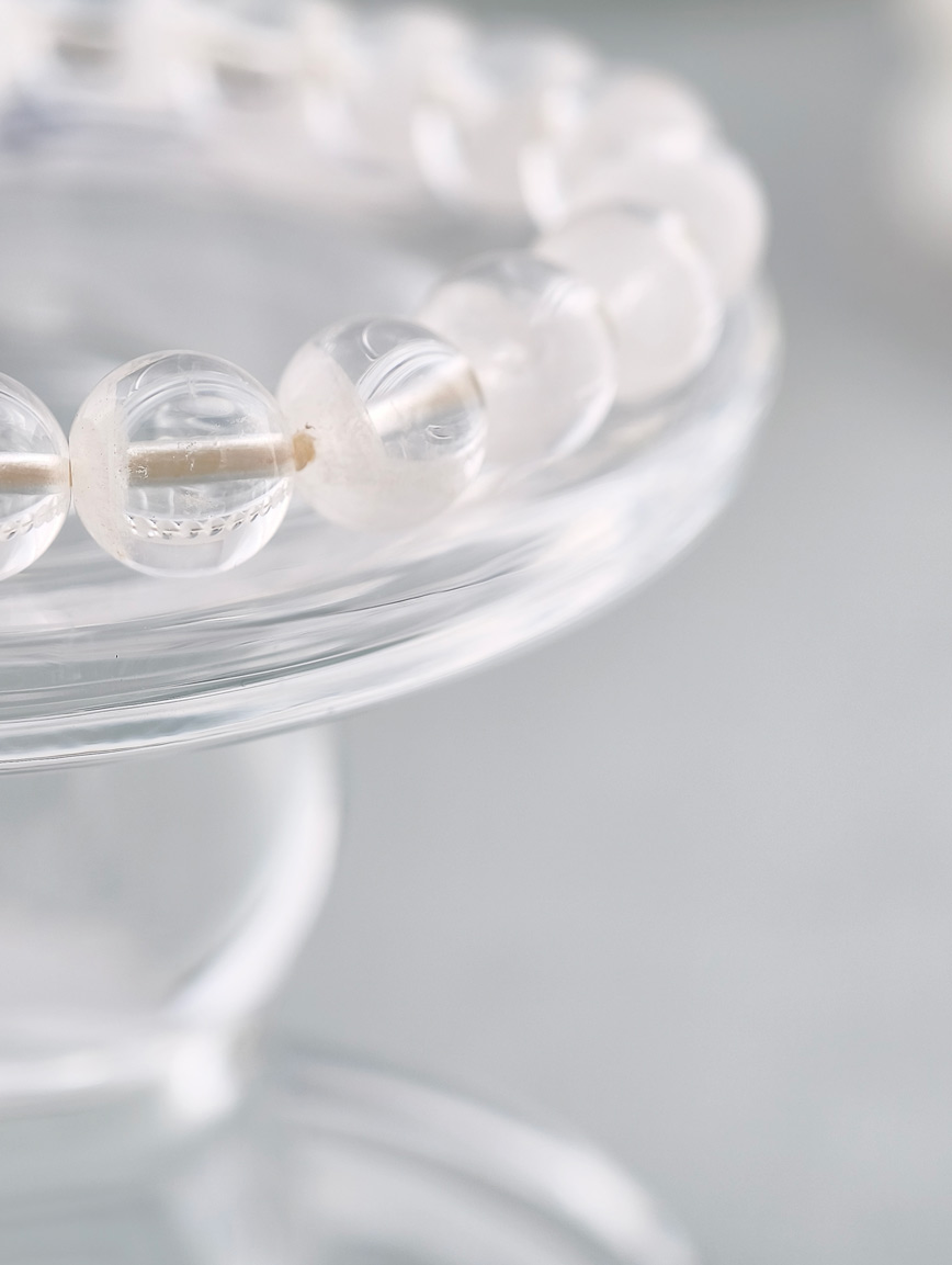 Natural White Phantom Bracelet