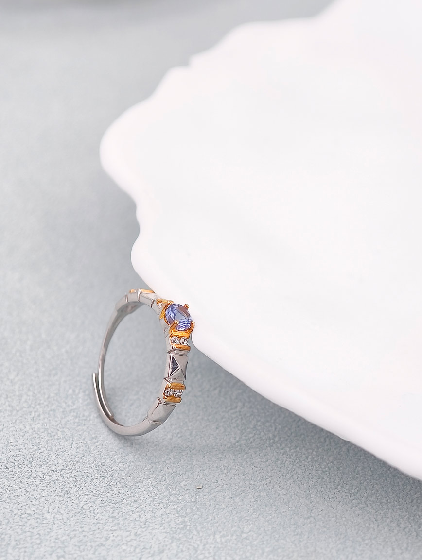 Natural Tanzanite Ring