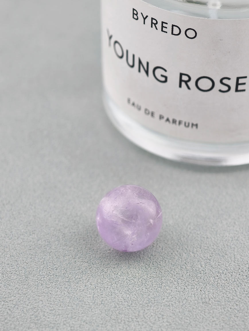 Natural Amethyst Ball Ornament