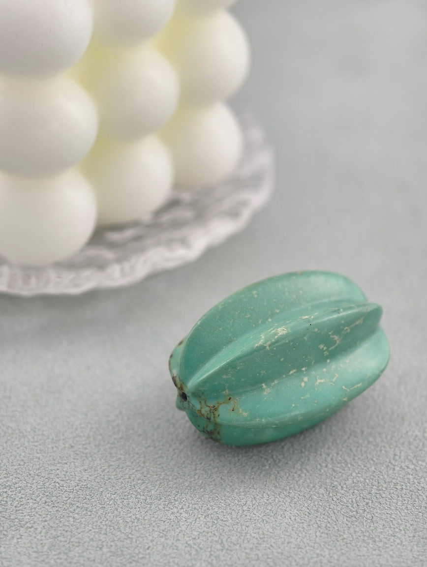 Natural Turquoise Vintage Starfruit DIY Accessory
