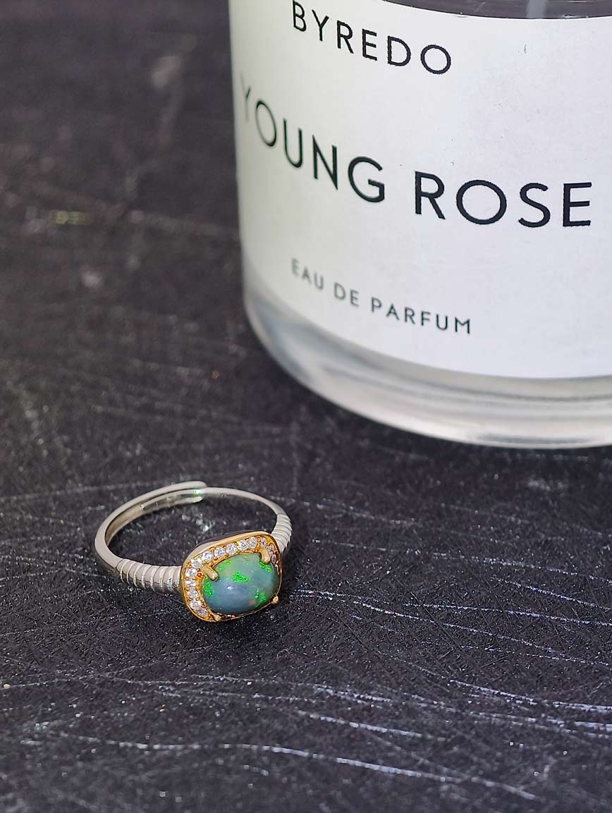 Natural Opal Ring