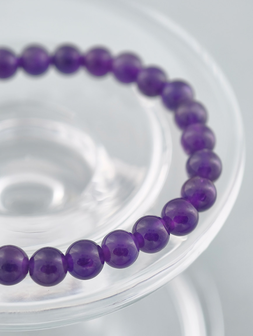 Natural Classic Amethyst Bracelet