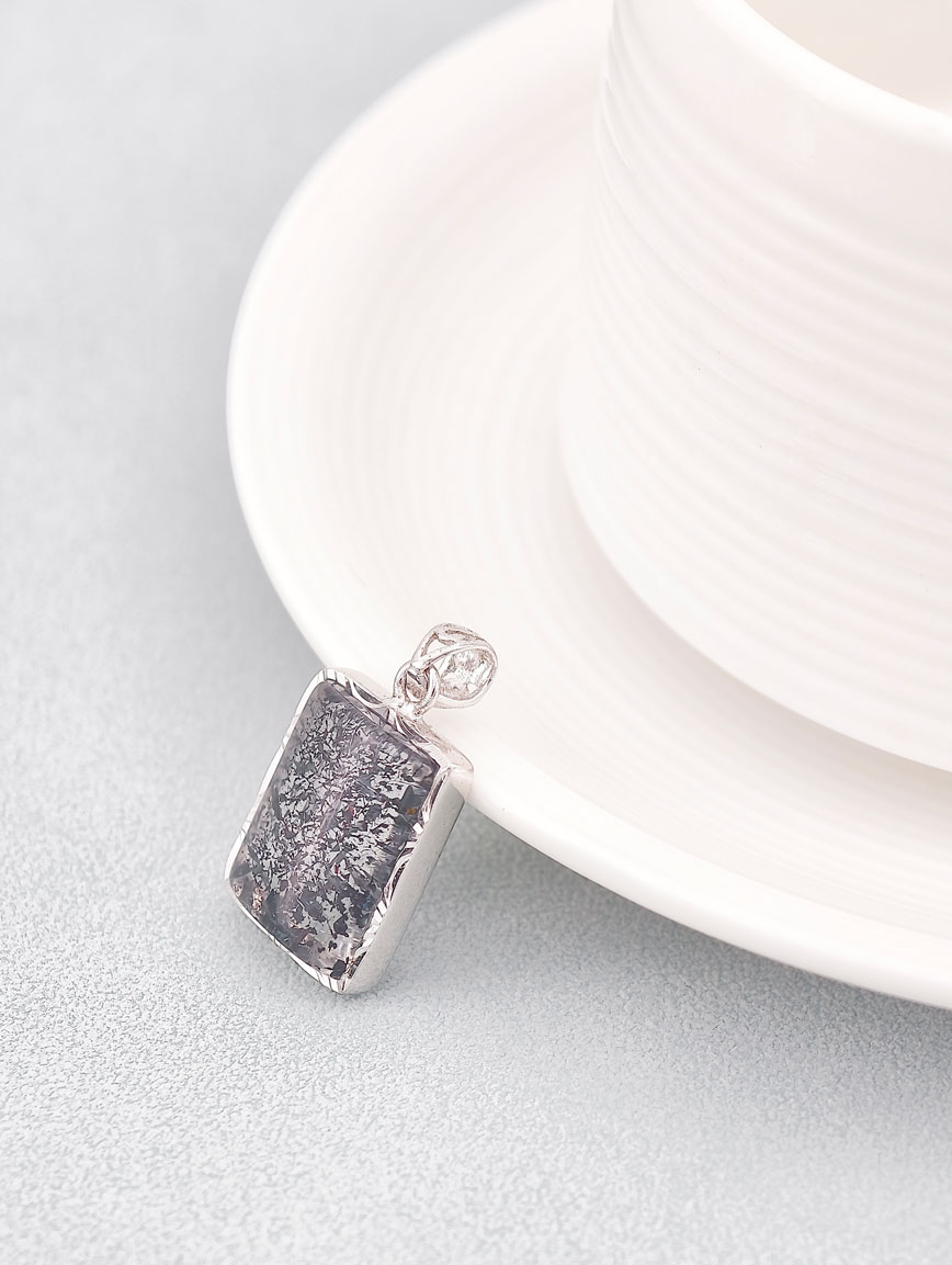 Natural Black Super Seven Pendant