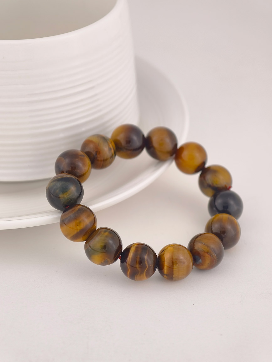 Natural Yellow Tiger's Eye Bracelet