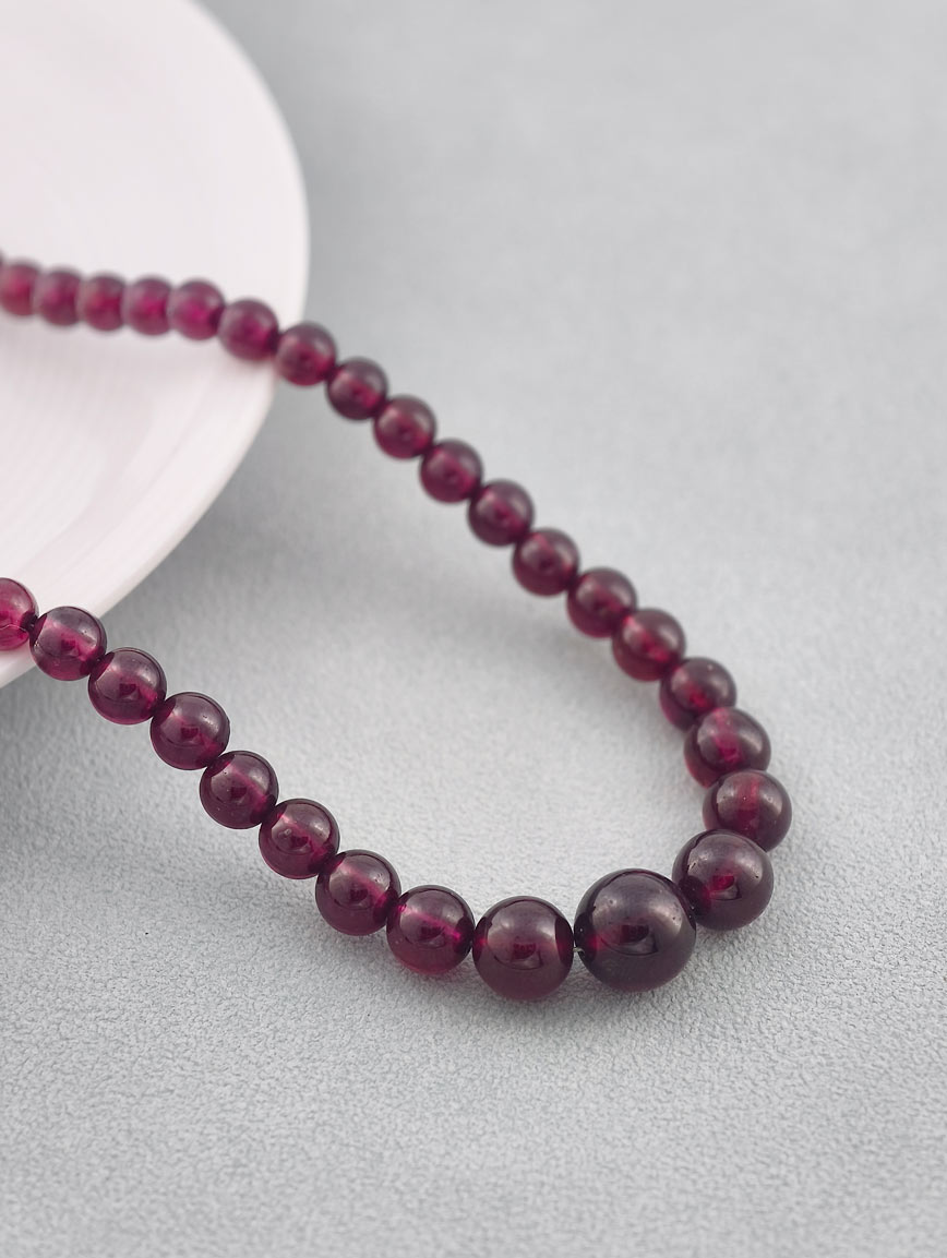 Natural Garnet Necklace