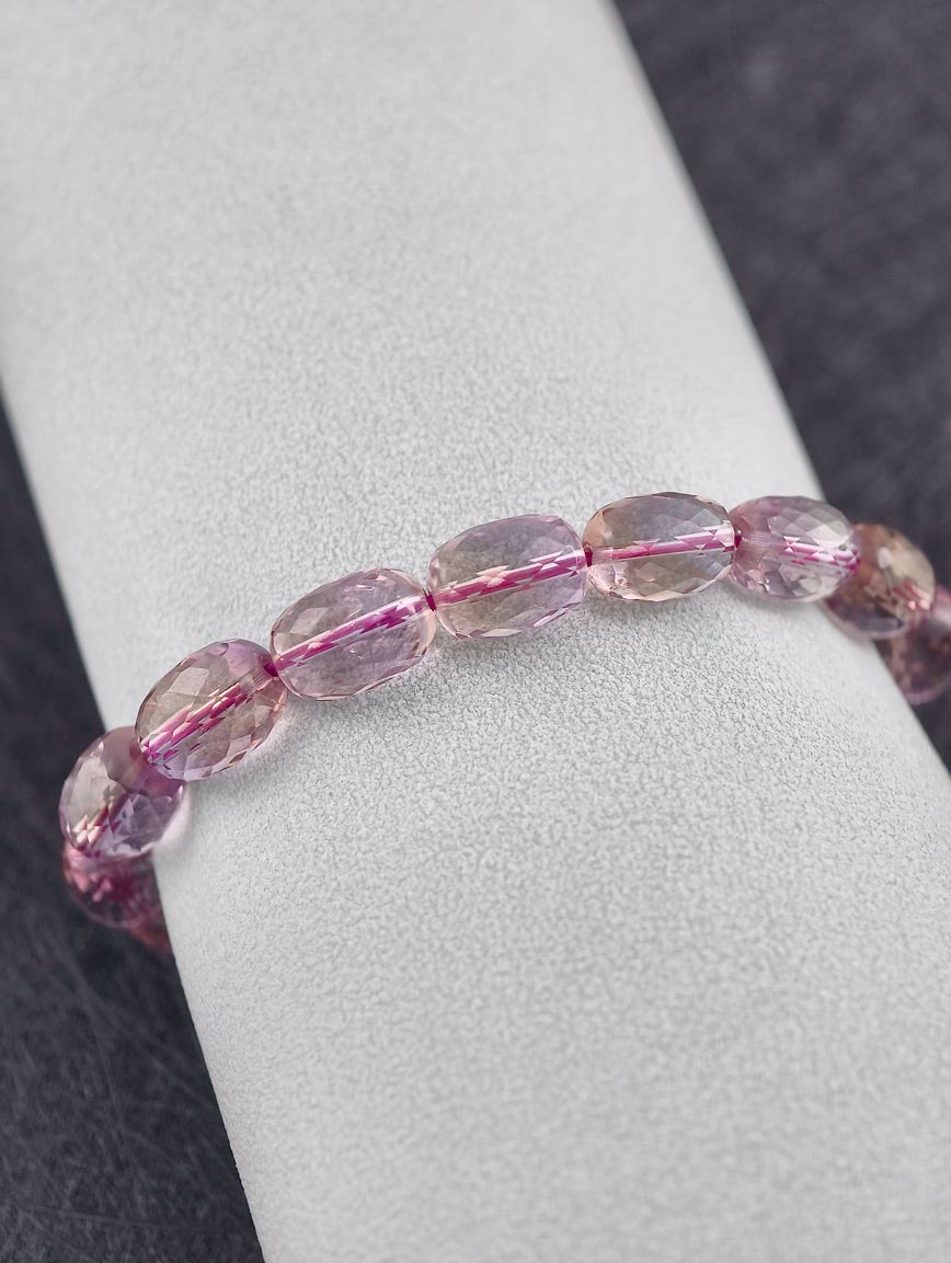 Natural Ametrine Simple Style Bracelet