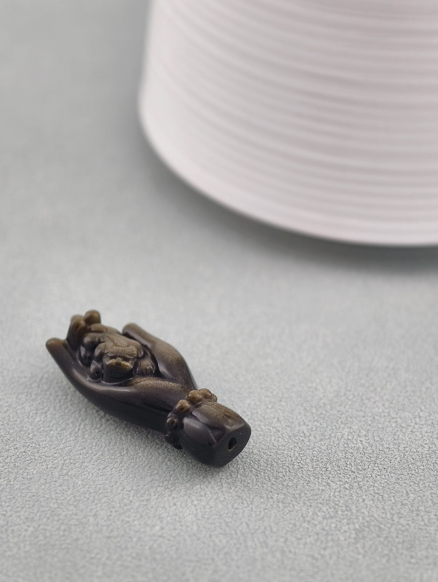 Natural Golden Obsidian DIY Accessory