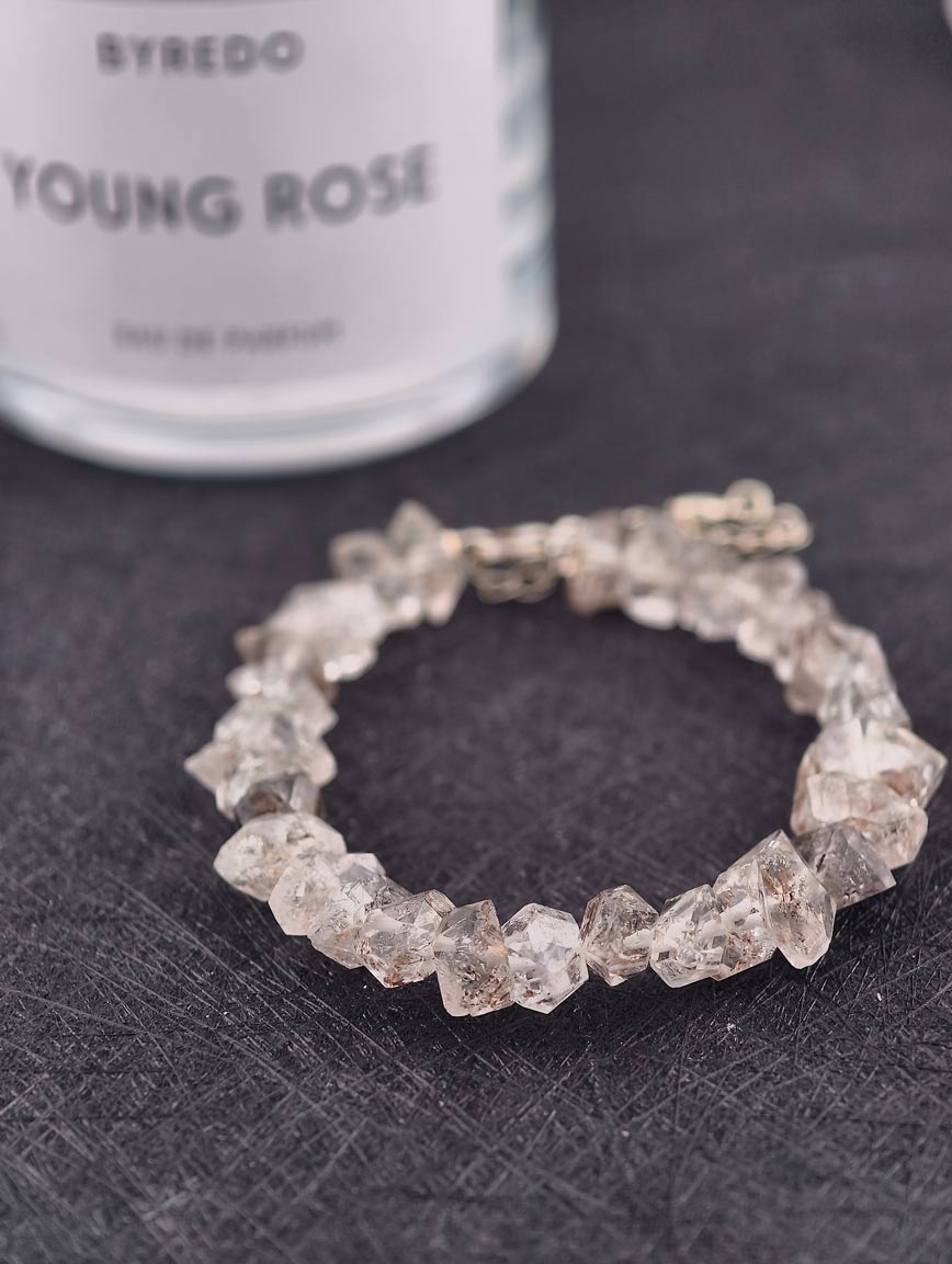 Natural Herkimer Diamond Bracelet