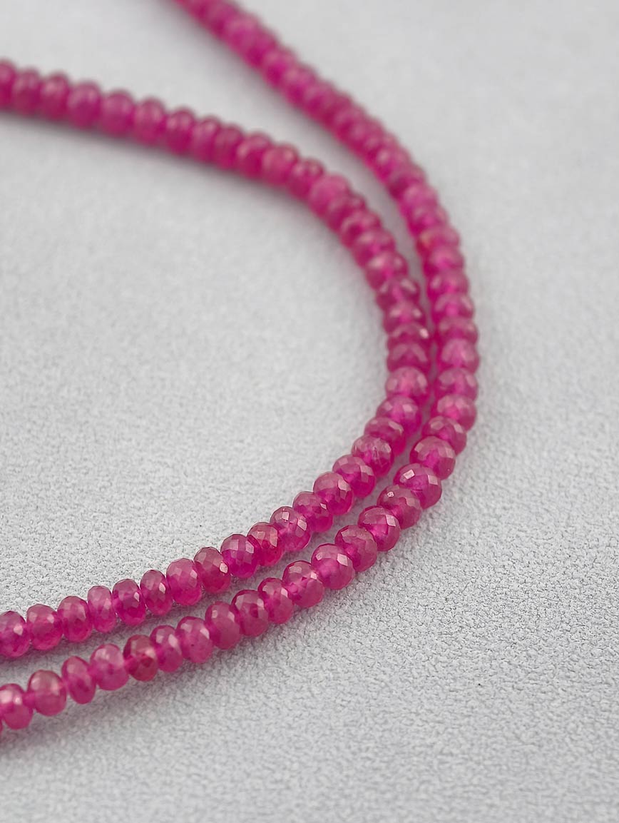 Premium Natural Ruby Necklace