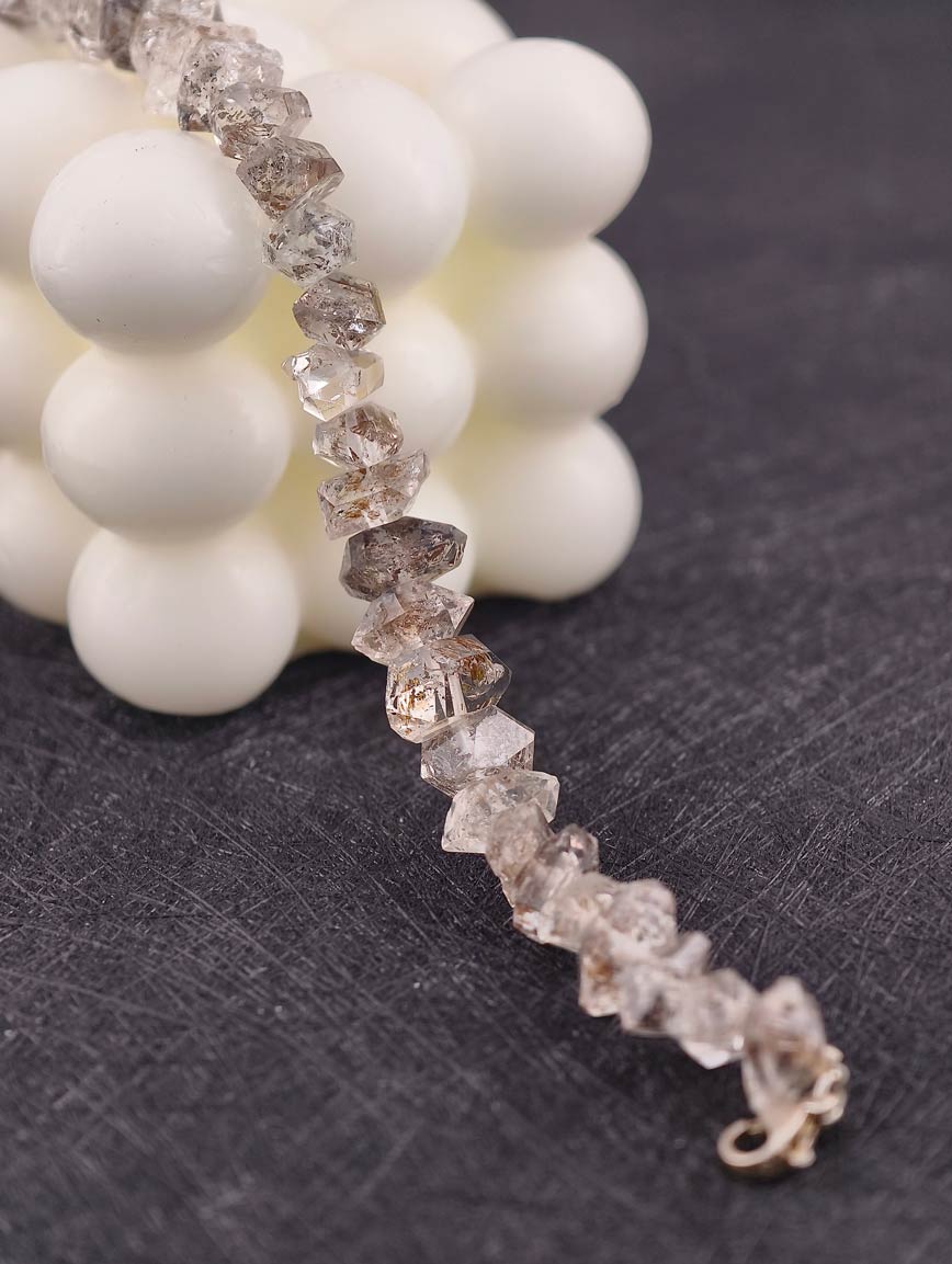Natural Herkimer Diamond Bracelet