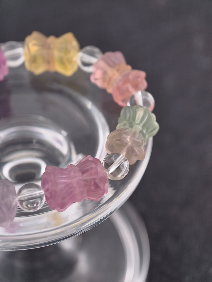 Natural Fluorite Delicate Style Bracelet