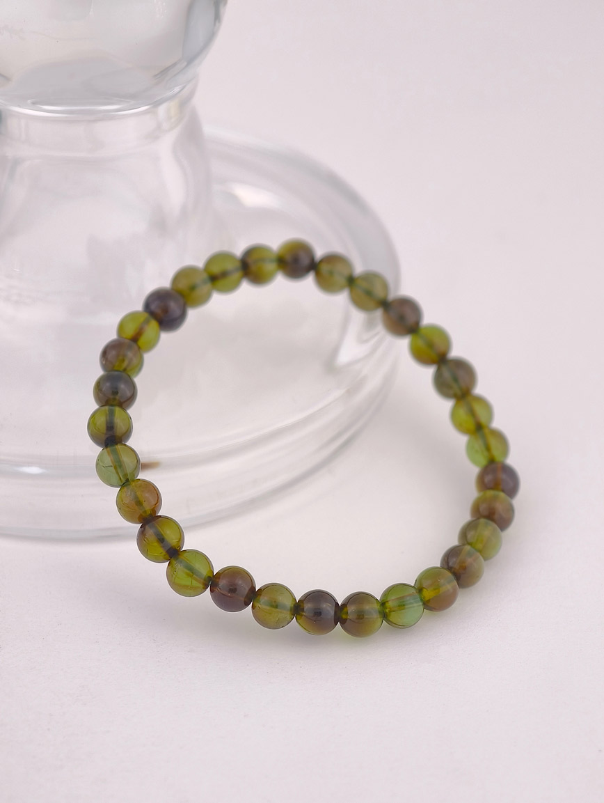 Natural Green Tourmaline Bracelet