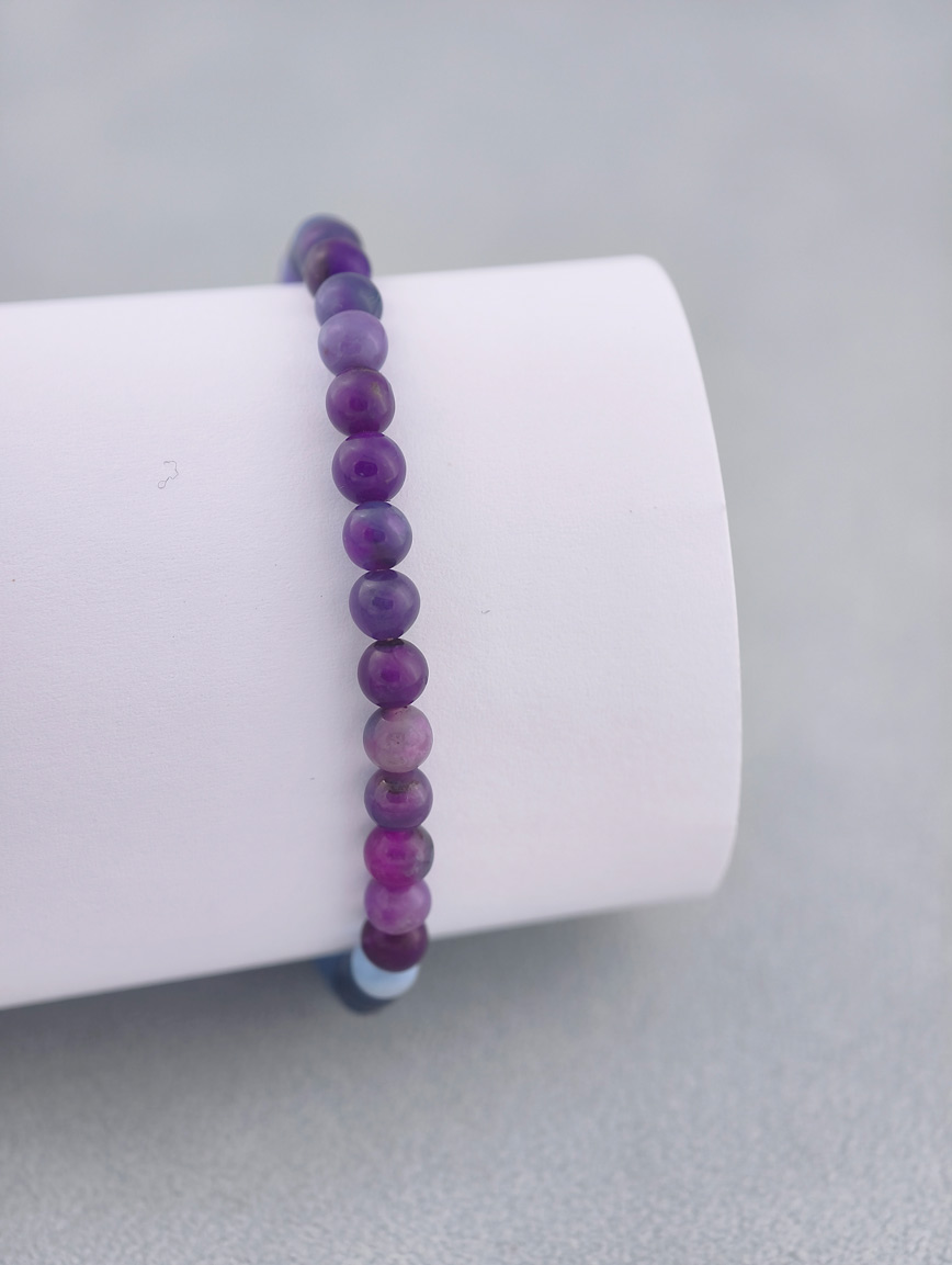 South African Natural Sugilite Bracelet