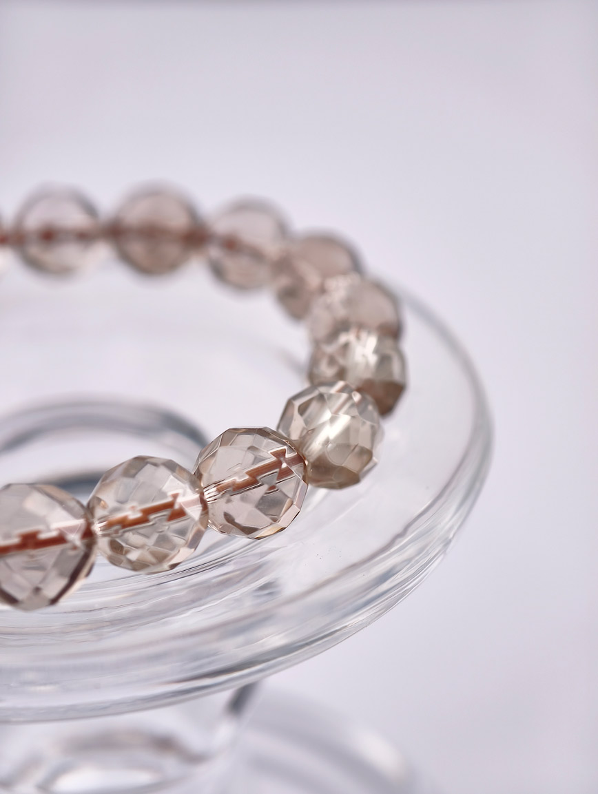 Natural Smoky Quartz Energy Bracelet