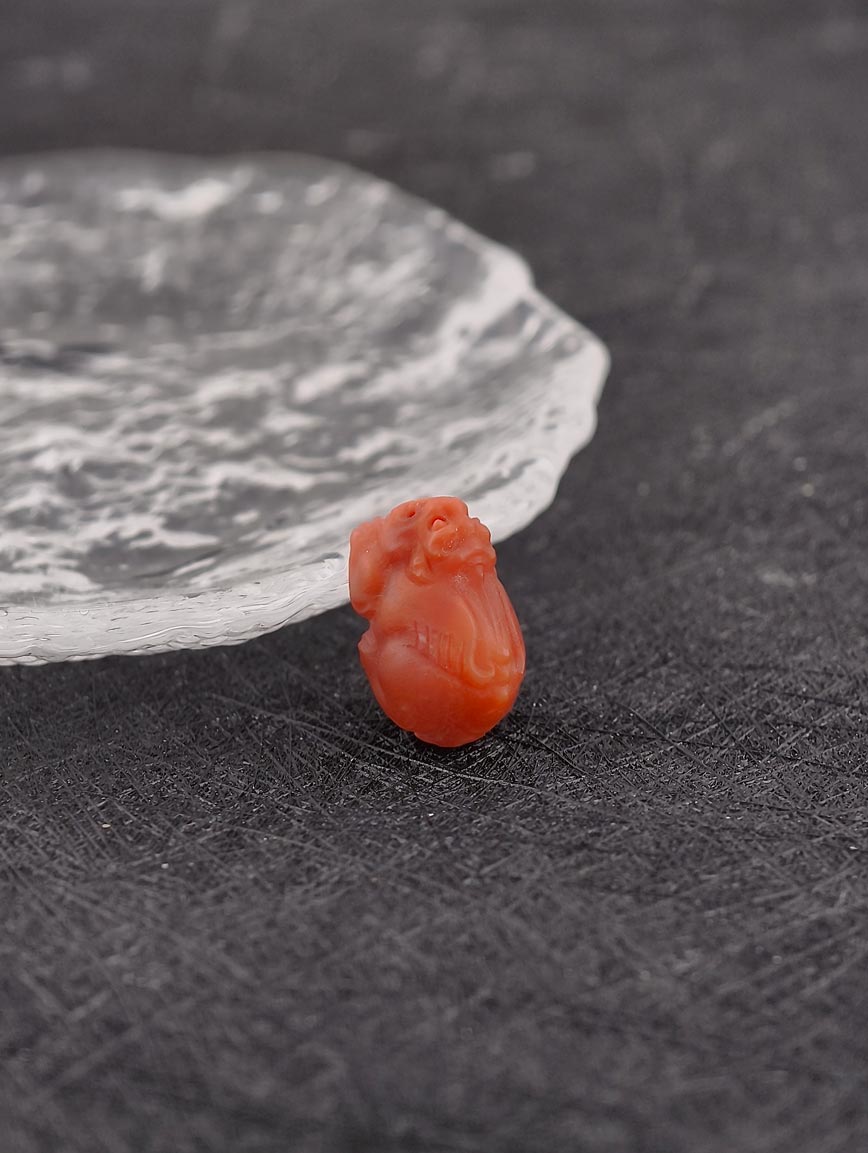 Natural South Red Agate Pi Xiu DIY Accessory