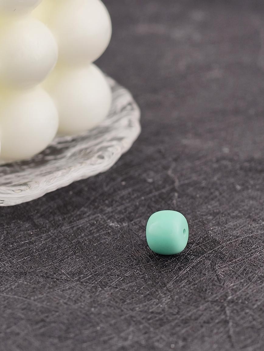 Natural Turquoise Vintage Drum Bead DIY Accessory