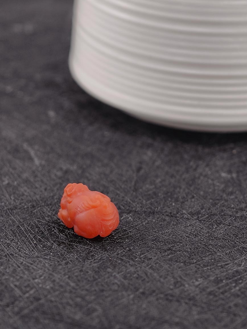 Natural South Red Agate Pi Xiu DIY Accessory