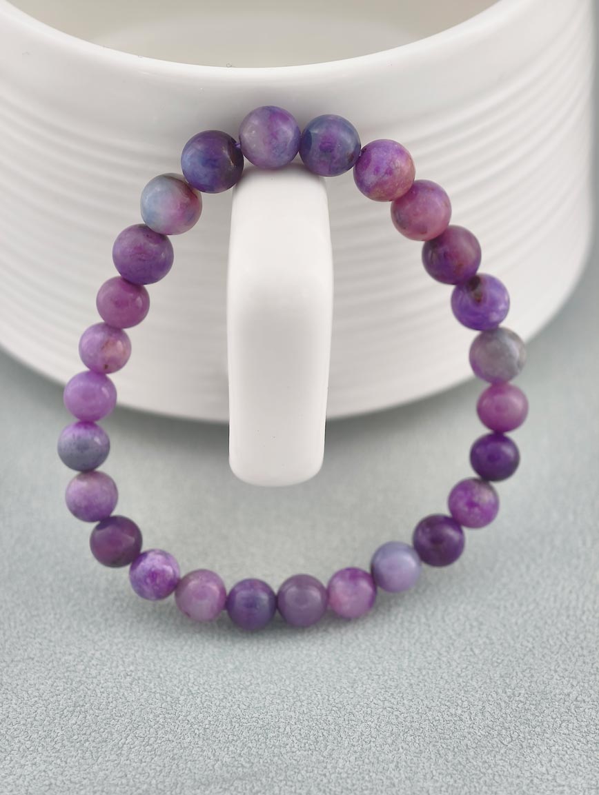 Collectible Natural Sugilite Bracelet
