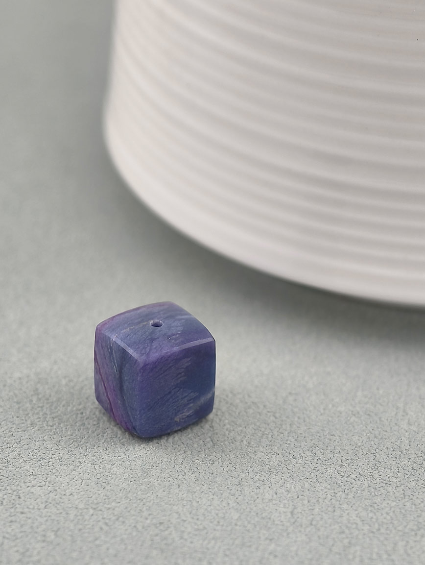 Blue-Purple Cube Sugilite DIY Accessory