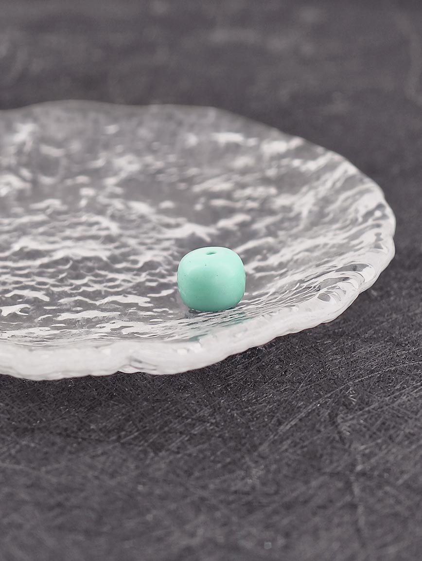 Natural Turquoise Vintage Drum Bead DIY Accessory