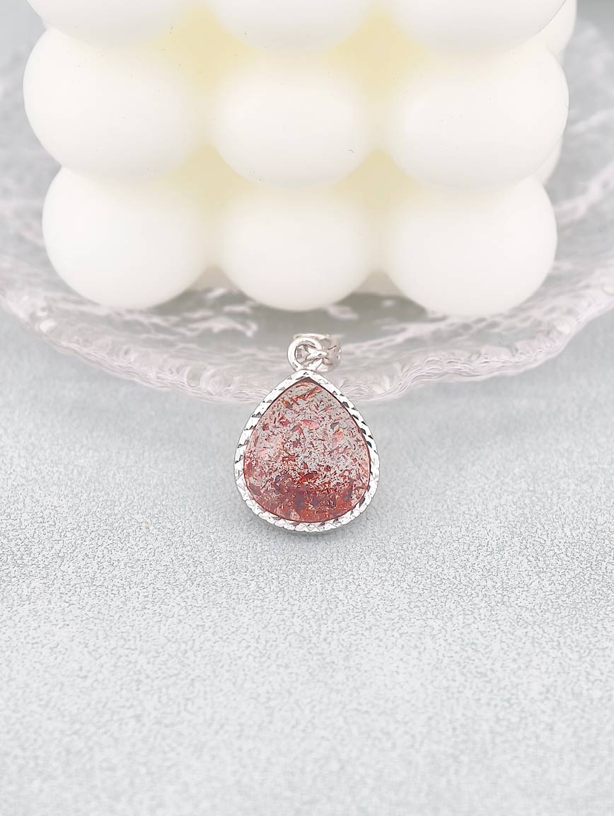 Natural Red Super Seven Pendant