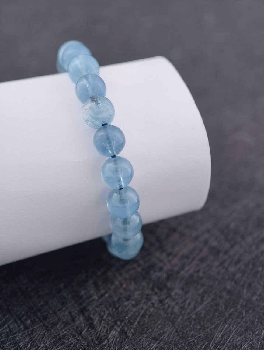 High Quality Natural Aquamarine Energy Bracelet