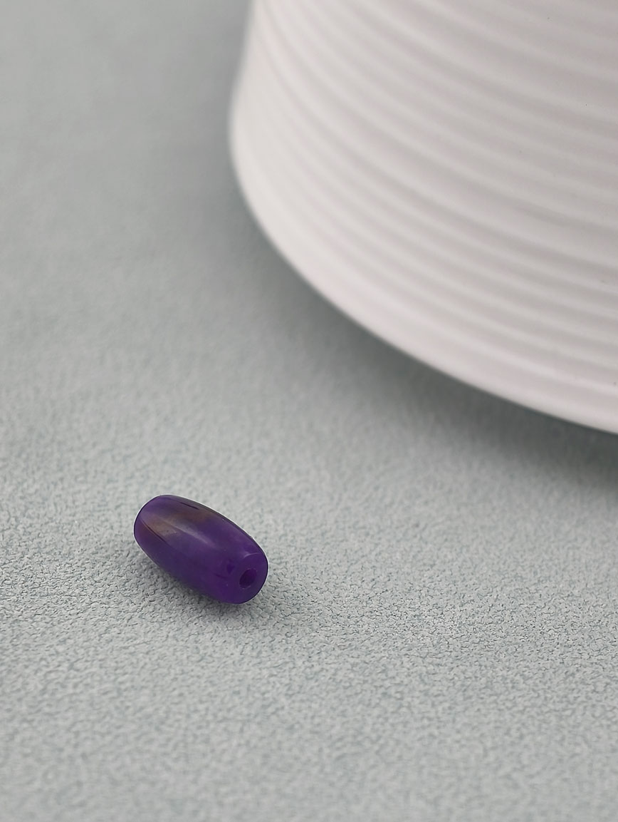 Natural Sugilite Rice Bead Shaped DIY Accessory