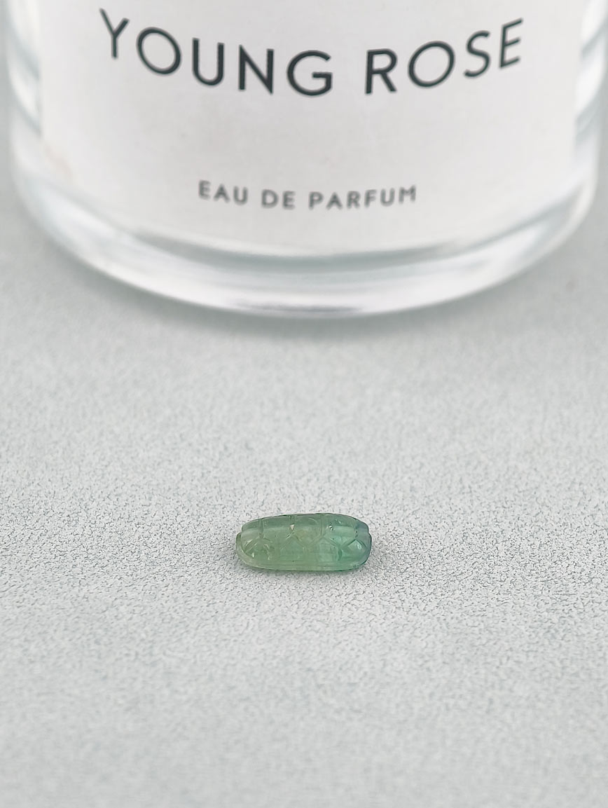 Natural Three Colors of Tourmaline Tortoise Shell DIY Accessory