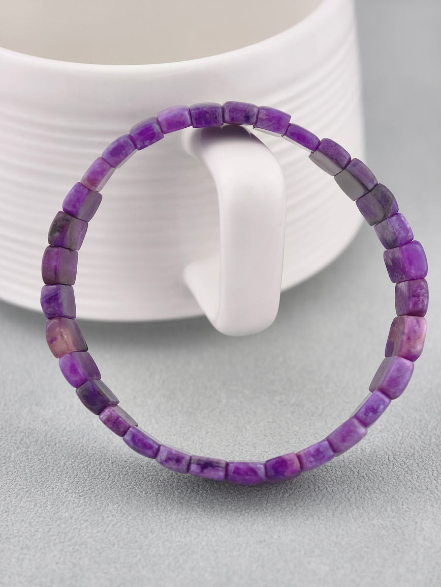 Natural Sugilite Simple Style Bracelet