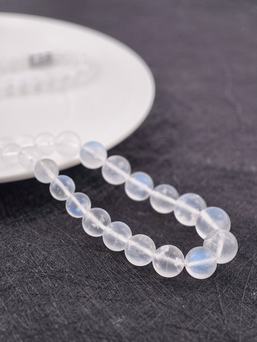 Natural Blue Moonstone Necklace