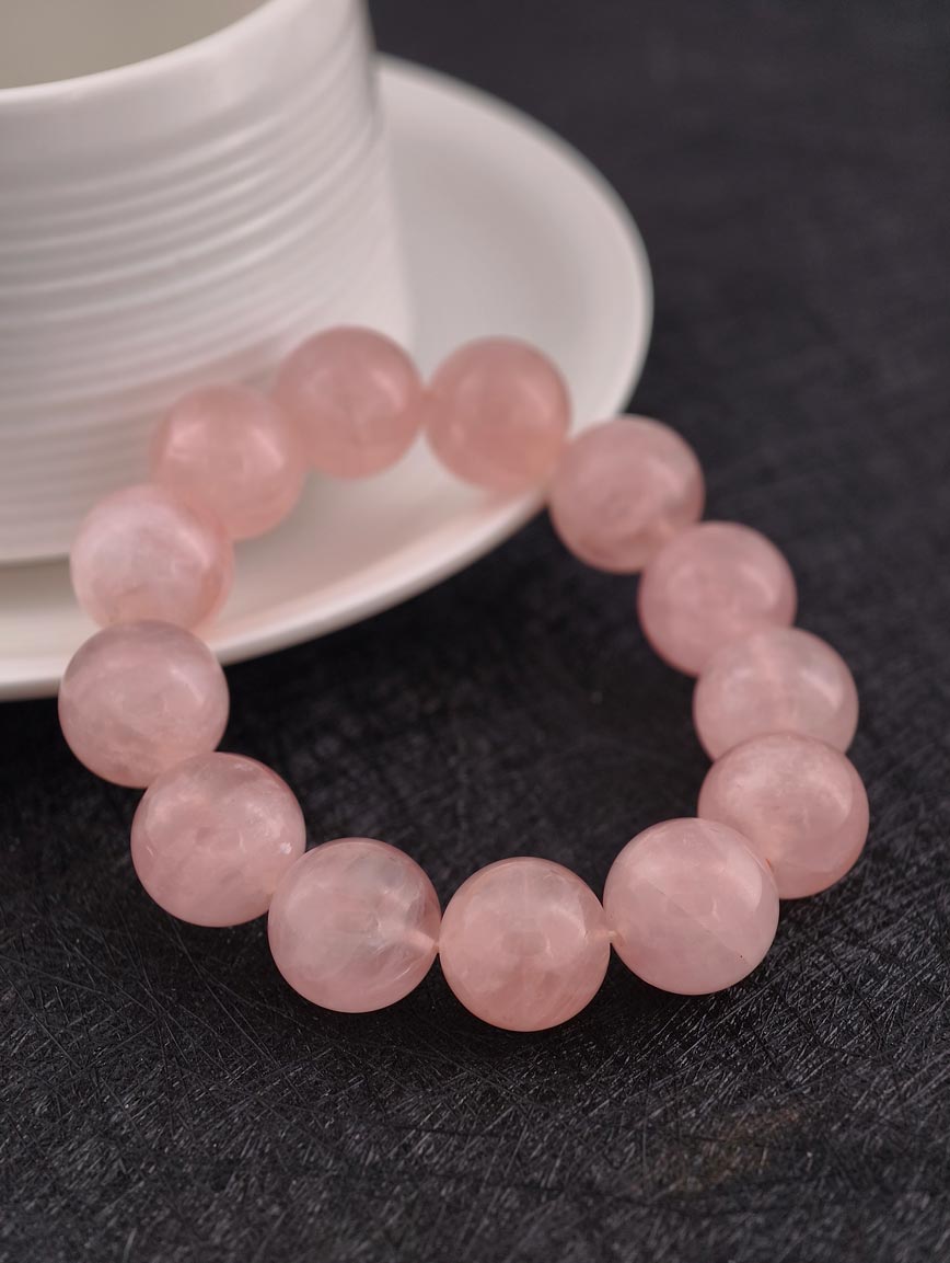 Natural Rose Quartz Energy Bracelet