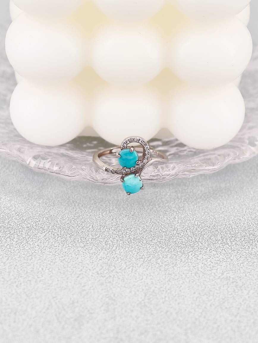 Sterling Silver Ring With Turquoise