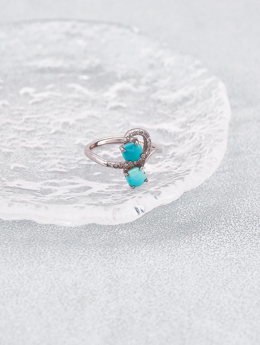 Sterling Silver Ring With Turquoise