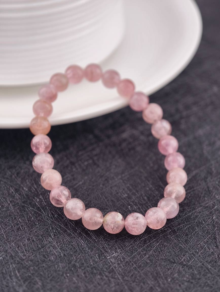 Natural Pink Tourmaline Bracelet