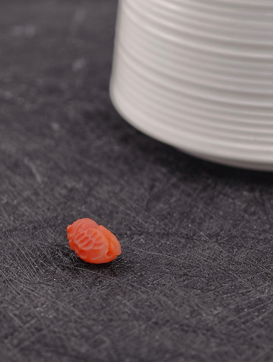 Natural South Red Agate Golden Toad DIY Accessory