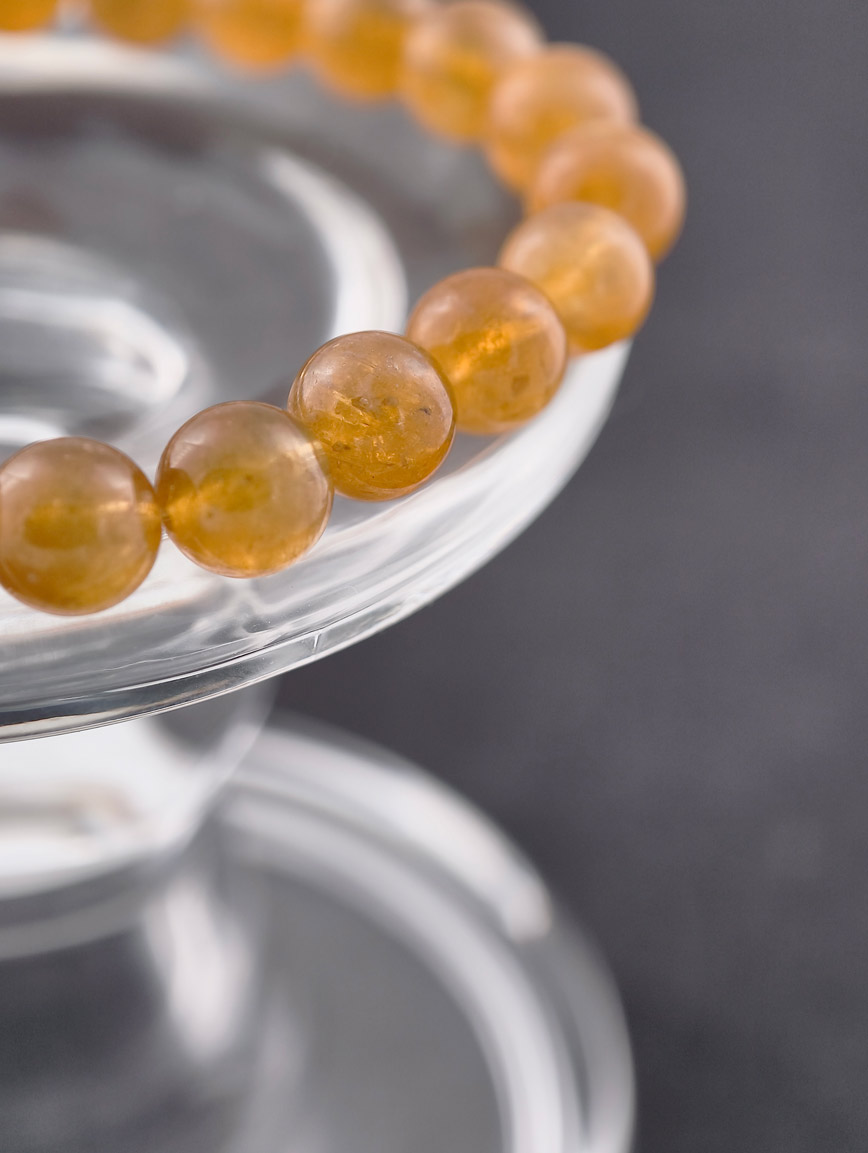 Natural Yellow Tourmaline Bracelet