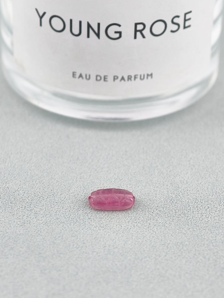 Natural Three Colors of Tourmaline Tortoise Shell DIY Accessory