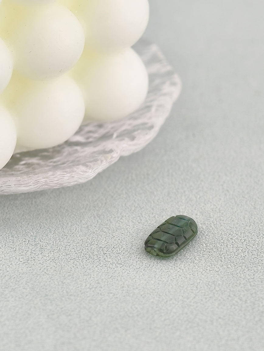 Natural Green Tourmaline DIY Accessory