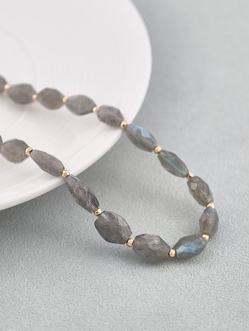 Natural Labradorite Necklace